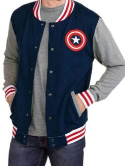 Captain America Varsity Jacket