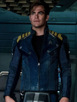 Captain James T. Kirk Star Trek Beyond Movie Chris Pine Costume Jacket