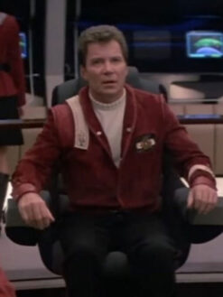 Captain Kirk Star Trek V The Final Frontier Movie William Shatner Bomber Jacket