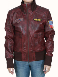 Captain Marvel Brie Larson Brown Jacket