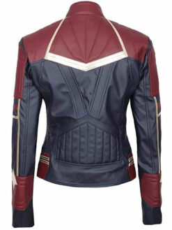 Captain Marvel Leather Costume Jacket