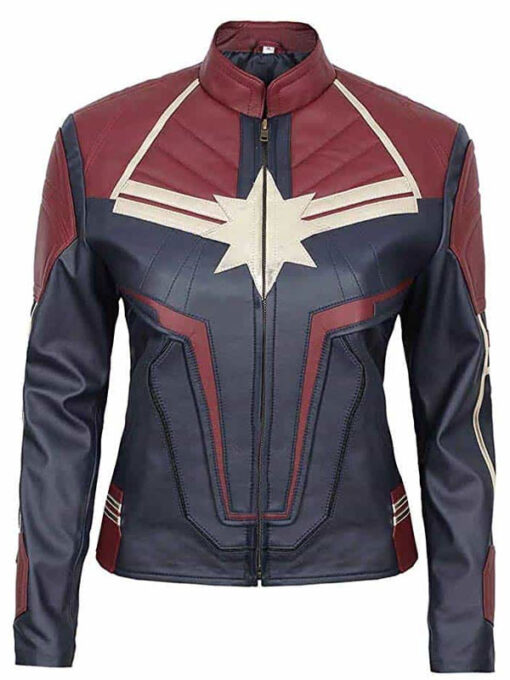 Captain Marvel Leather Jacket