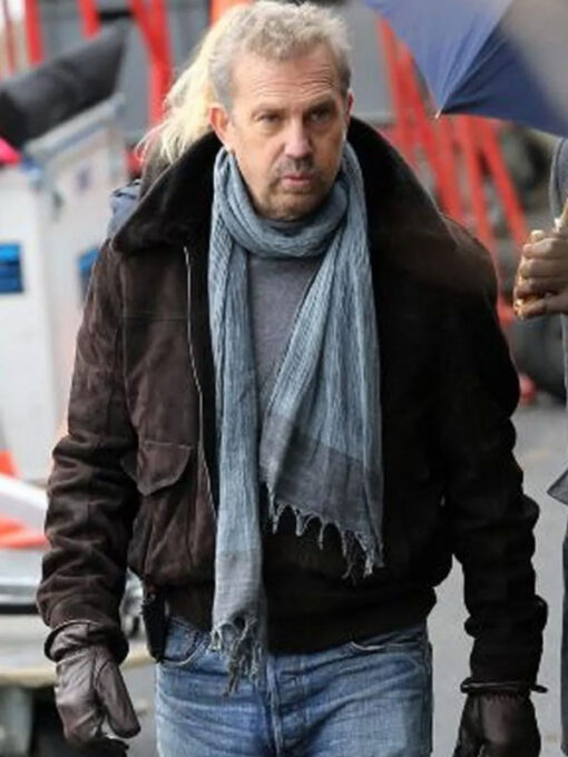 3 Days to Kill Kevin Costner Jacket