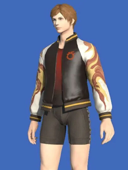 FF14 Inferno Varsity Jacket