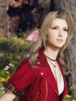 Final Fantasy VII Rebirth Aerith Gainsborough Red Jacket