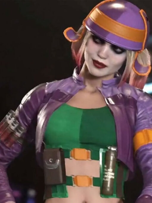 Harley Quinn Purple Jacket