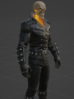 Ghost Rider Cup Black Jacket