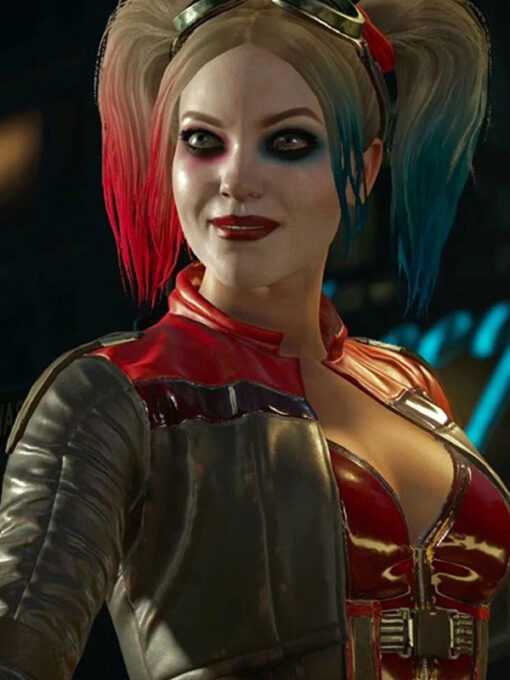 Harley Quinn Leather Jacket