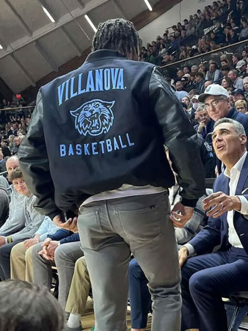 Jalen Brunson Black Varsity Jacket