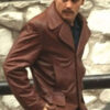 Johnny Depp Brown Coat