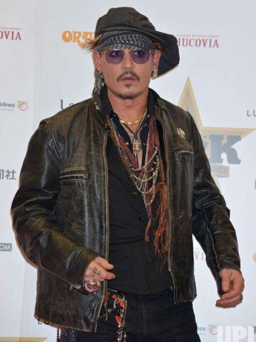 Johnny Depp Distressed Jacket