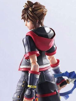 Kingdom Hearts 3 Sora Black Leather Jacket