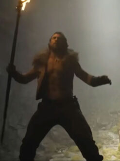 Kraven the Hunter Aaron Taylor Johnson Fur Vest