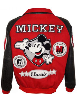 Michael Jackson Mickey Mouse Varisty Jacket