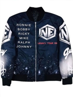 New Edition Legacy Tour Blue Bomber Jacket