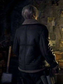 Resident Evil 4 Leon Kennedy Brown Jacket