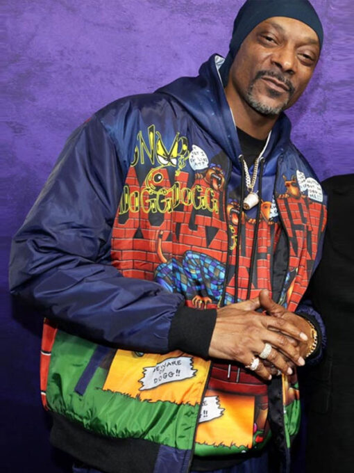 Snoop Dogg Doggy Style Blue Jacket