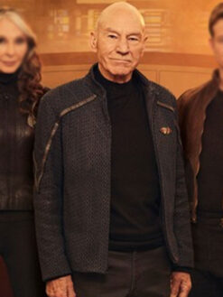 Jean Luc Picard Black Jacket