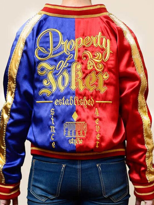 Suicide Squad Harley Quinn Varsity Jacket