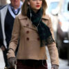 Taylor Swift Beige Peacoat