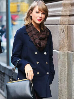 Taylor Swift Blue Peacoat