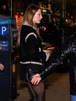 Taylor Swift Bomber Black Jacket