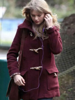 Taylor Swift Maroon Parka Coat