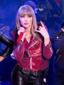 Taylor Swift Sequin Red Jacket