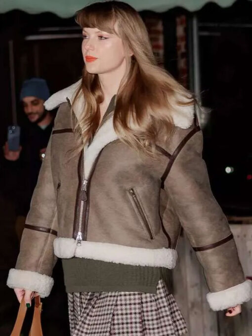 Taylor Swift Shearling Jacket