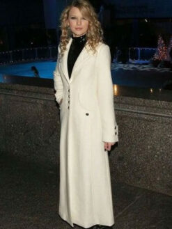 Taylor Swift White Coat