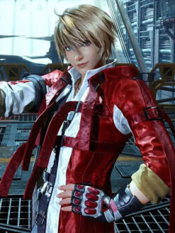 Tekken 8 Leo Red Costume Coat