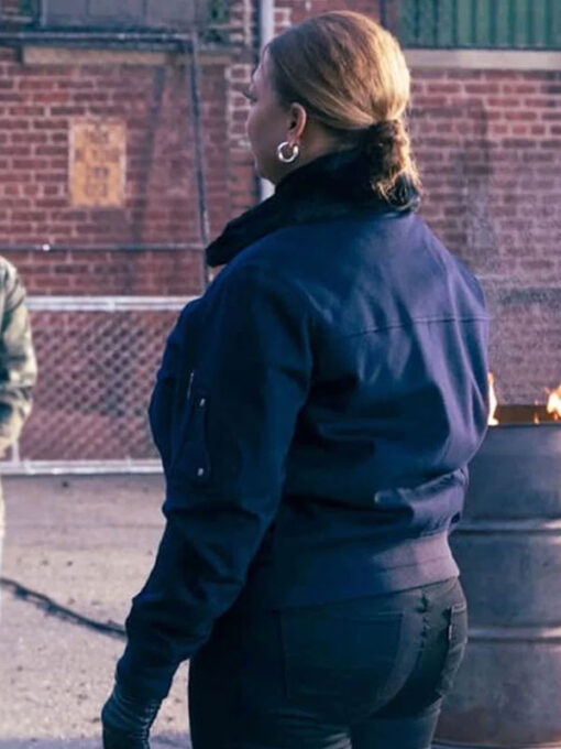 The Equalizer Queen Latifah Blue Jacket