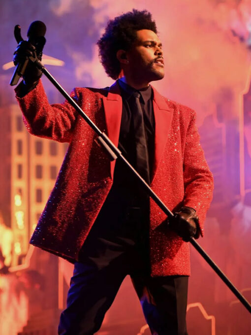 The Weeknd Sequin Coat