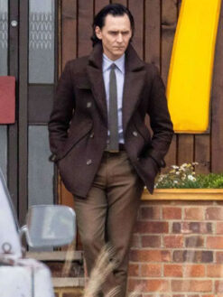 Tom Hiddleston Loki Peacoat