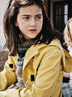 Abby Ryder Fortson Yellow Hooded Jacket.