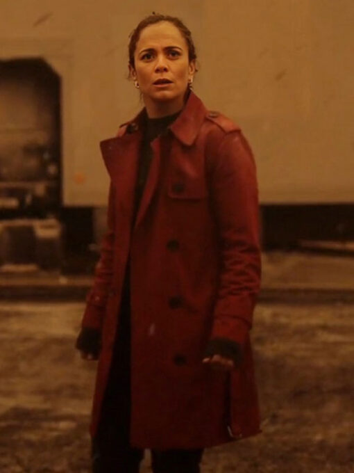 Alice Braga Red Cotton