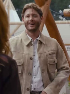 Big Sky Jensen Ackles Beige Jacket