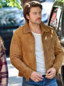 Brandon Sklenar Leather Jacket