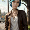 Chloe Price Brown Jacket