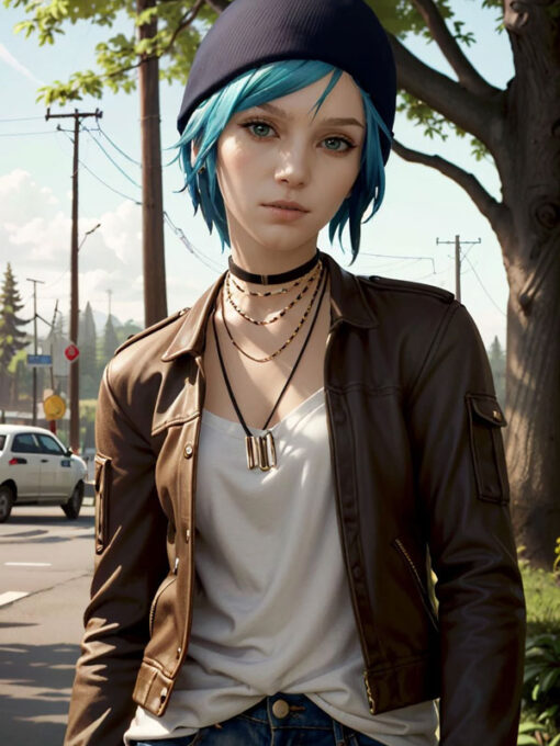 Chloe Price Brown Jacket