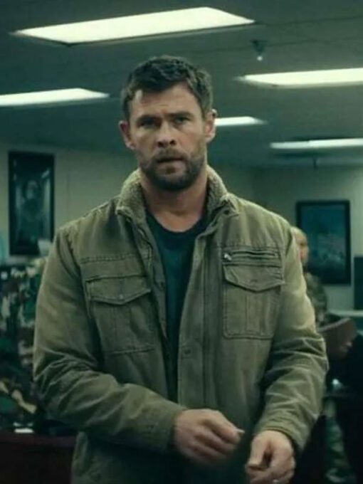 Chris Hemsworth Green Jacket