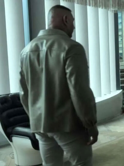 Dave Bautista Beige Jacket