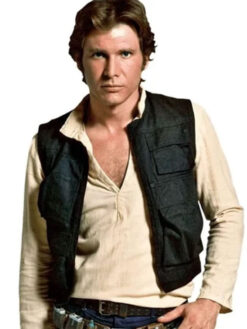 Harrison Ford Black Vest