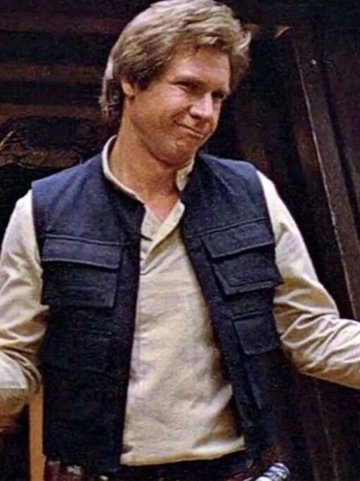 Harrison Ford Black Vest