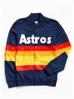 Houston Astros Kate Upton Blue Jacket Womens