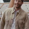 Jensen Ackles Beige Jacket