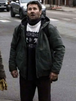 Joel Edgerton Gray Hooded Jacket