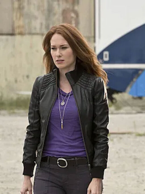 Kelly Frye Black Leather Jacket