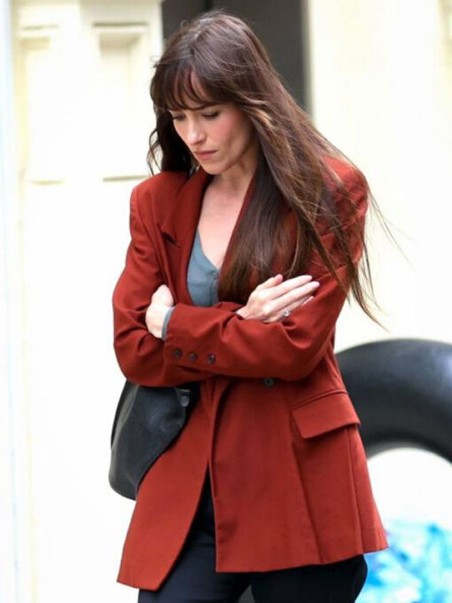 Lucy Double Red Blazer