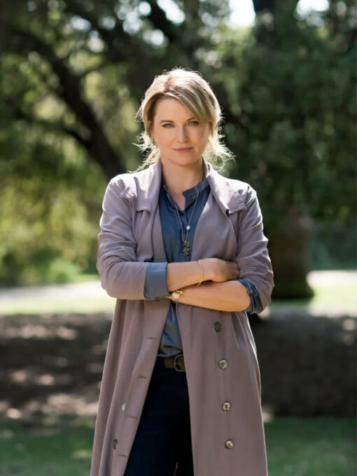 Lucy Lawless Trench Coat